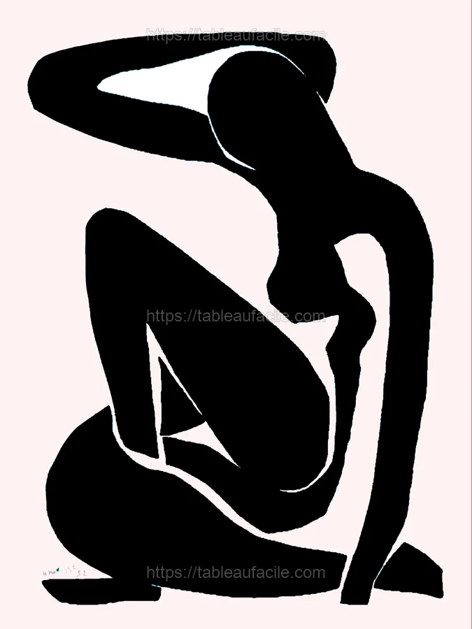 Galerie 6 rigide black set — loft graphique — Aesthetic Art set of 6 black (6)